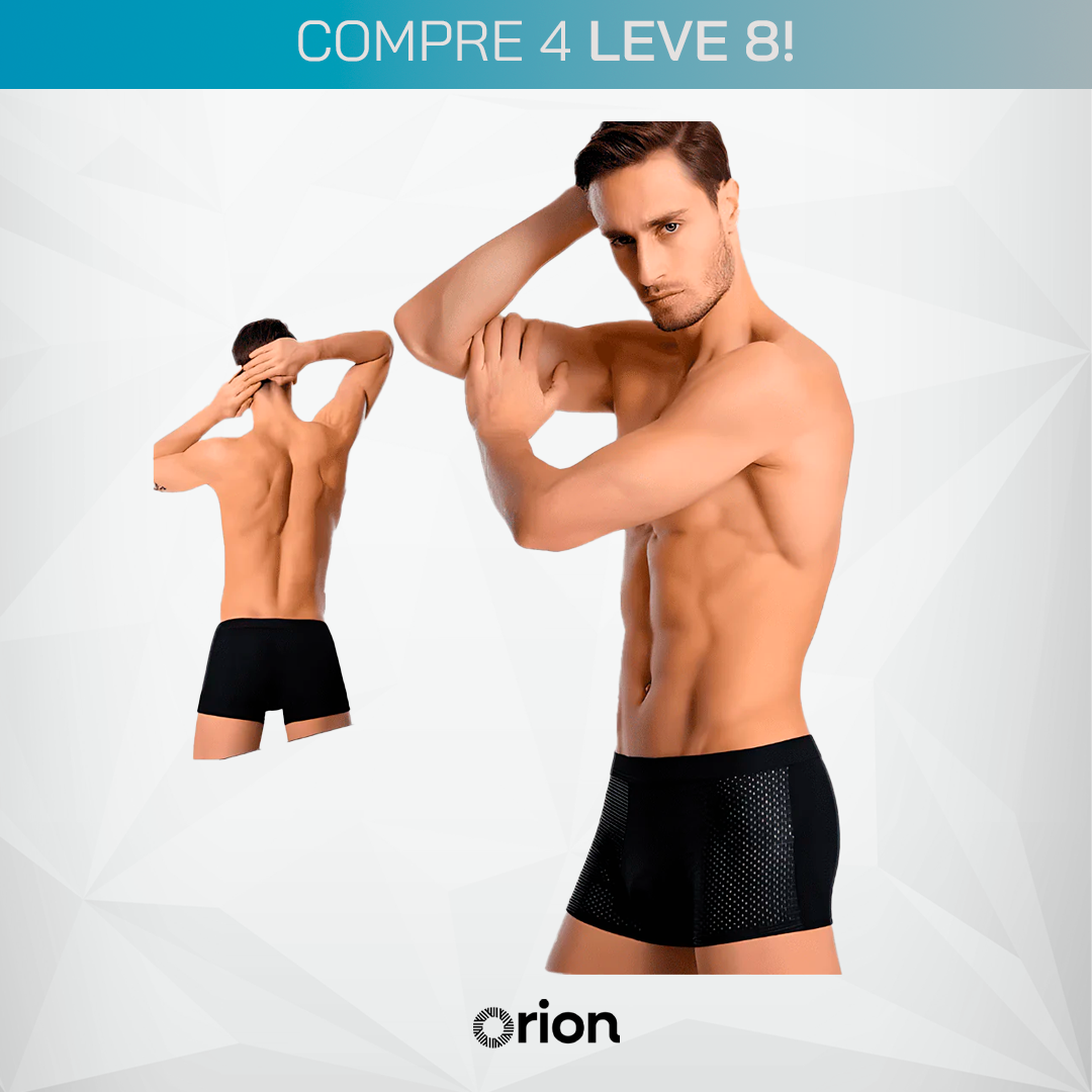 Kit Cueca Premium Respiráveis - Compre 4 e Leve 8