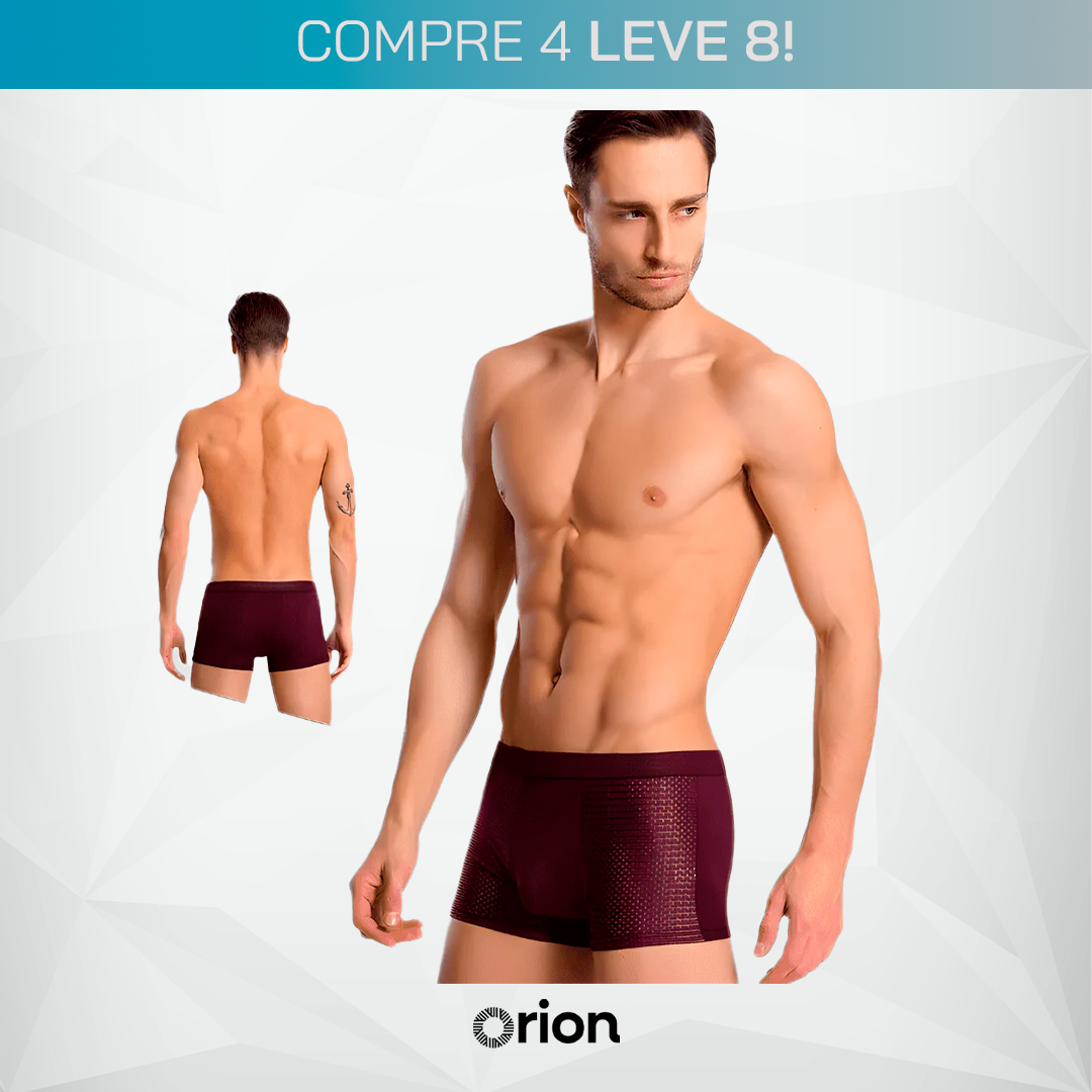 Kit Cueca Premium Respiráveis - Compre 4 e Leve 8