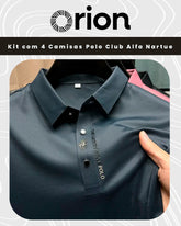 Kit com 4 Camisas Polo Club Alfa Nartue