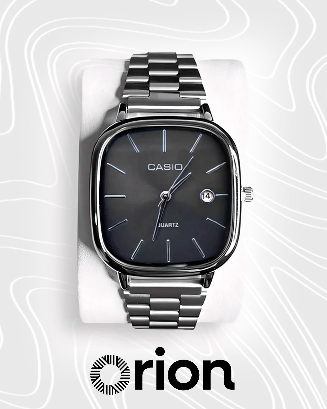 Relógio Casio Luxurious 36mm - Unissex Aço Inoxidável | à Prova D'Água