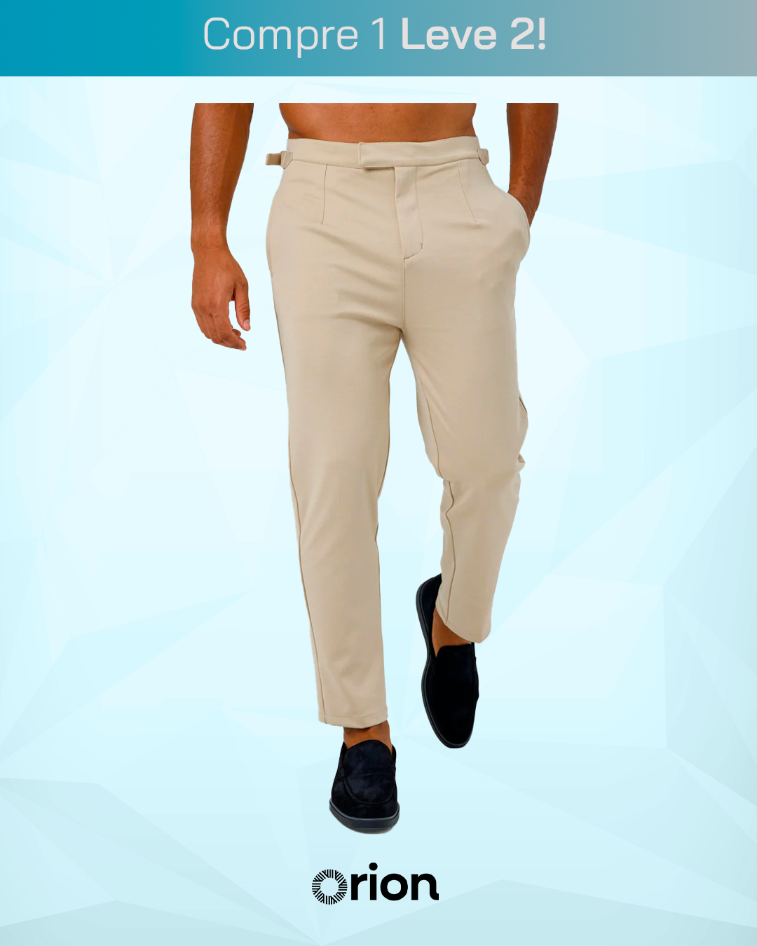 Kit Alfaiataria Premium(Compre 1 Calça de Alfaiataria e leve 2 no total)